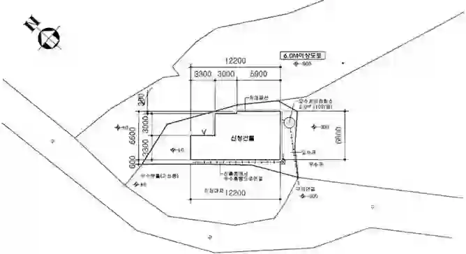 송정동 1224-1 배치도 이미지
